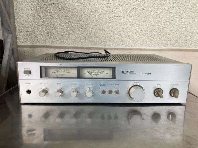 Hitachi Ha-2500M Amplificateur Stereo Amplifier Vintage