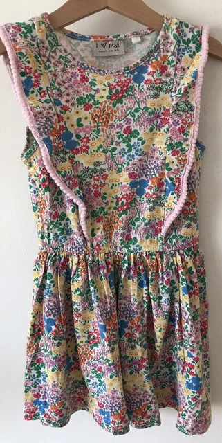 Girls Next Floral Ditsy Print Summer Dress Age 3 2-3 Years