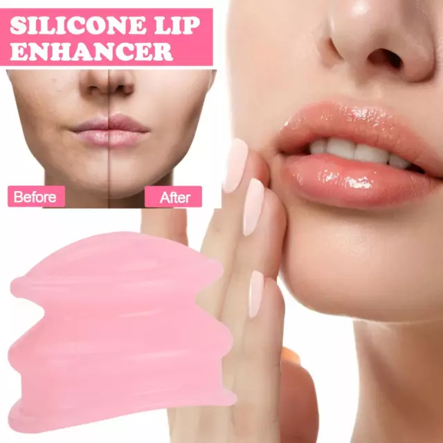 Pink Lip Pump Bigger Full Enhancers Plumper Enlarger Suction Tools