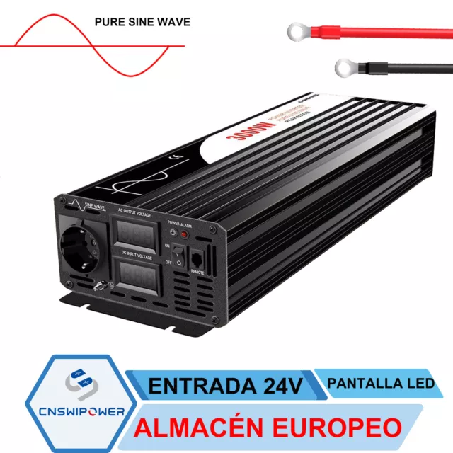 24v 230v inversor solar de onda sinusoidal pura 3000w / 6000w