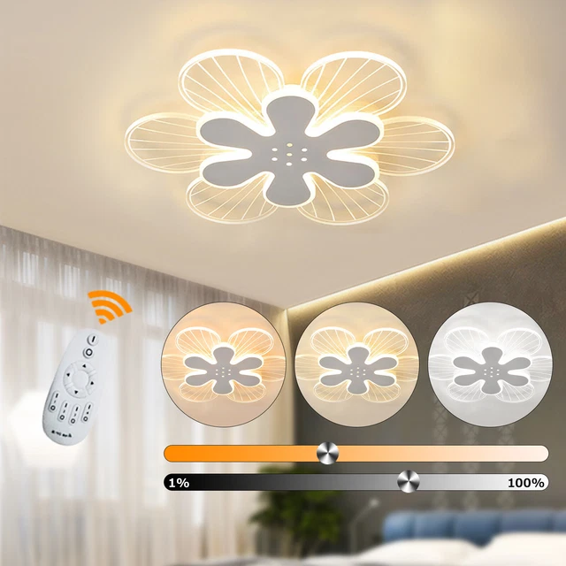 Deckenleuchte Deckenlampe Rund Moderner Lampe Schlafzimmer Wohnzimmer LED Decken