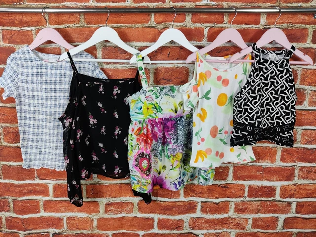GIRLS BUNDLE AGE 9-10 YEARS NEXT ZARA etc SUMMER TOP BLOUSE T-SHIRT KIDS 140CM