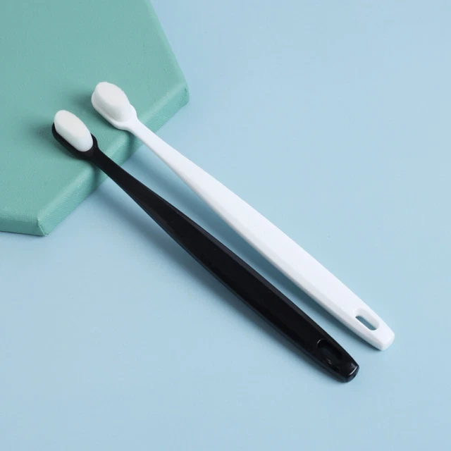 2 un. cepillos de dientes micro-nano cepillos de dientes peludos herramientas de cuidado oral para mujer embarazada