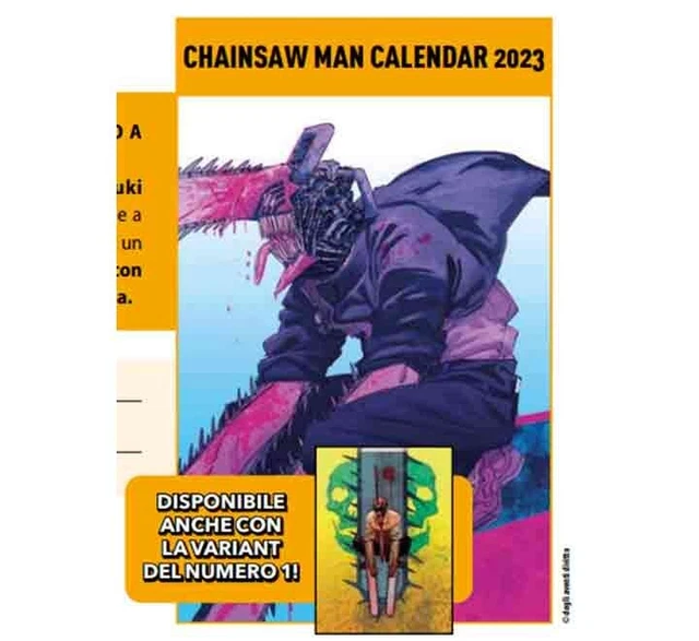 CHAINSAW MAN VARIANT vol 1 + Calendario 2023 Sigillati EUR 5,00