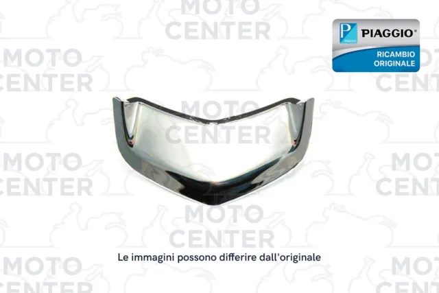 Fregio Superiore Cromato Cravatta Copristerzo Piaggio Vespa Gts Ie Abs E4 125 20