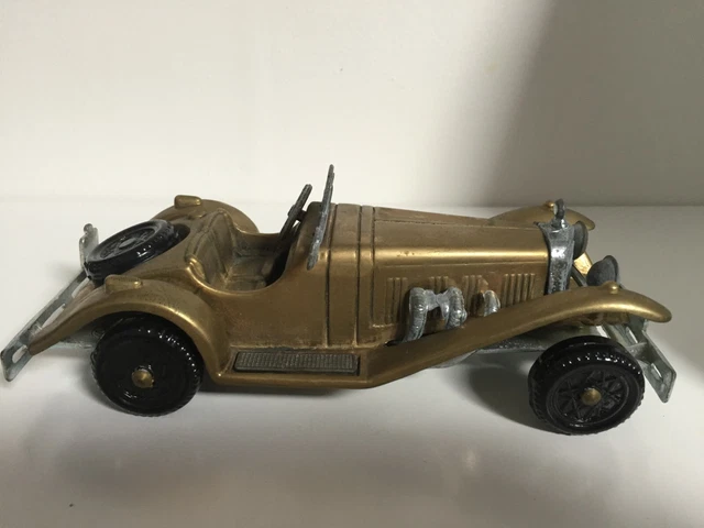 Miniature FAL Mercedes-Benz SSK 1928 - Bronze 1/43 - Jouet Ancien
