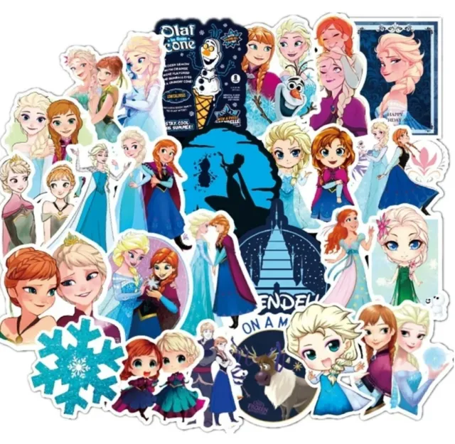56 Elsa Frozen Disney Princess Kids Girls Earring stickers Party Bag  Fillers