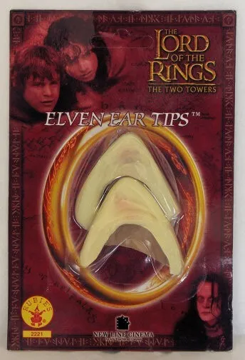 LOTR ELF EAR TIPS Lord of Rings Legolas Arwen Elven Ear Costume Accessory Prop