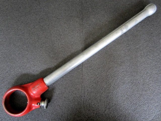 Ridgid Tools No. 111-R Manual Ratcheting Threader with Handle 38550 Made in USA