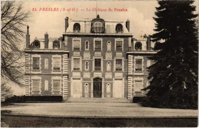 CPA PRESLES - Le Chateau de PRESLES (107454)