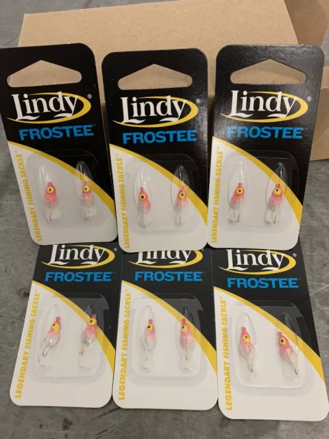 2 NEW Lindy FROSTEE SPOONS MADE IN USA COLLECTIBLE FISHING JIGS 1
