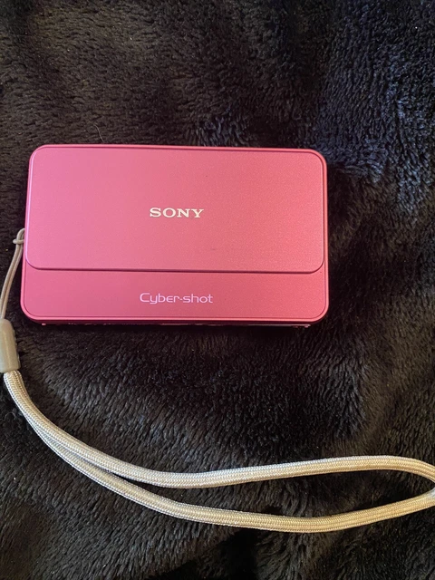 Sony Cybershot dsc t99 Pink 14.1 mp w/ cord and battery & charger