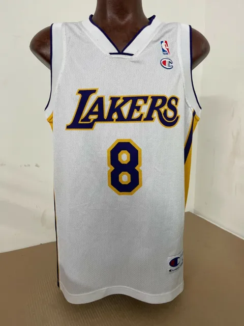 Canotta Basket Lakers Kobe Bryant No Match Worn Shirt Jersey Vintage Nba