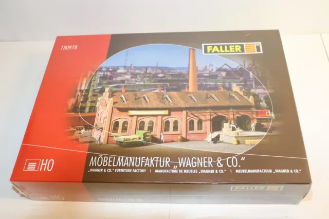 Faller Set Möbelmanufaktur Wagner & Co Set 13097 Gebäudebausatz mehrteilig H0