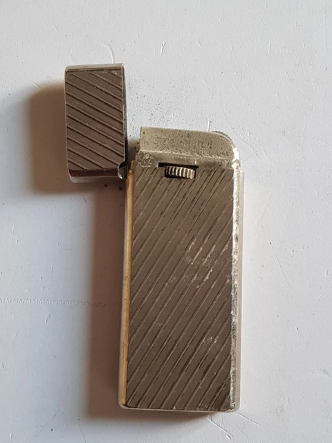 Briquet Lady Gaz Vintage – Environ 1958, Modèle Métal, Style Rétro