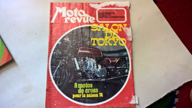 Ancienne Revue Moto " Moto Revue "  N° 2147  Annee 1973 *