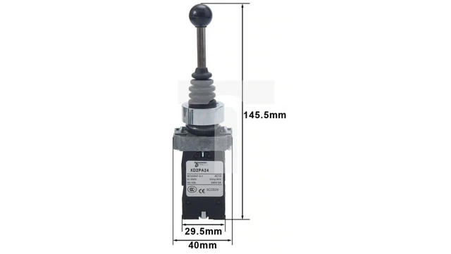 Four-way manipulator (joystick) with spring return 22mm 4NO XD2-PA24 /T2UK