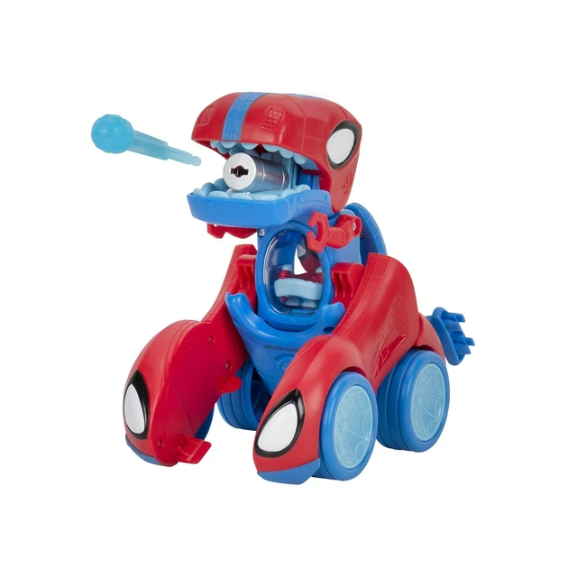 SPIDEY AND HIS Amazing Friends Spidey-Rex Racer Véhicule 8 Pouces Sons ...