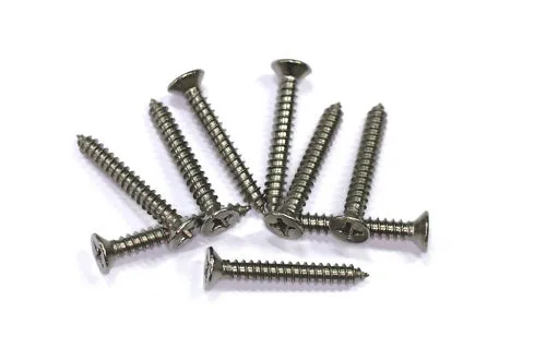 10 x Titan Blechschrauben / Titanium self-tapping screws DIN 7982  ST5,5 x 38 mm
