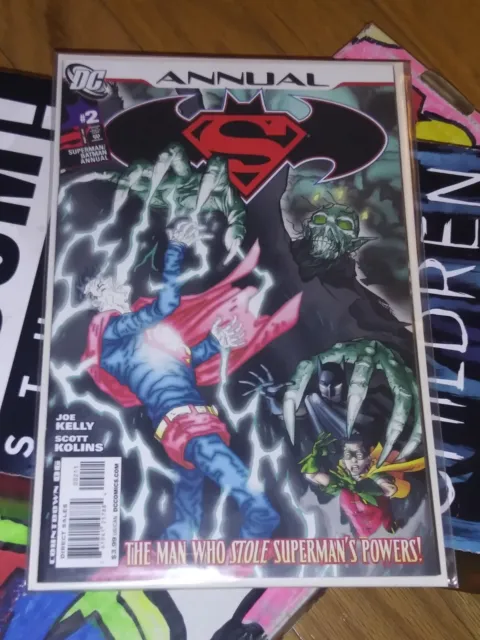Superman Batman Annual # 2 The Man Who Stole Superman's Power. DC COMICS 2008 NM