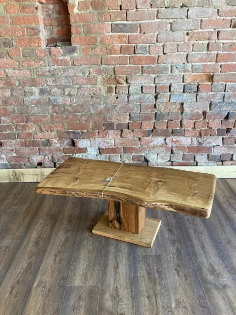 Bespoke Live Edge solid Oak Coffee Table