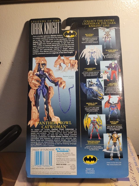 Kenner  Batman Legends of The Dark Knight Panther Prowl Catwoman figure 2