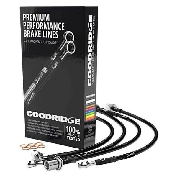 Goodridge Stainless Steel Front and Rear Brake Line for 2008-2012 Ford Escape