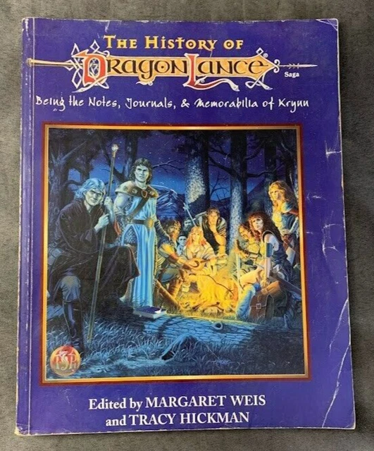 TSR THE HISTORY Of DragonLance Saga Being the Notes, Journals