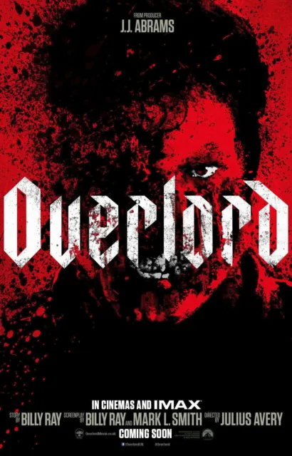 250550 Hot Overlord Movie Julius Avery J.J. Abrams Horror PLAKAT POSTER