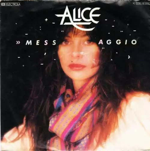 Alice - Messaggio 7" Single Vinyl Schallplatte