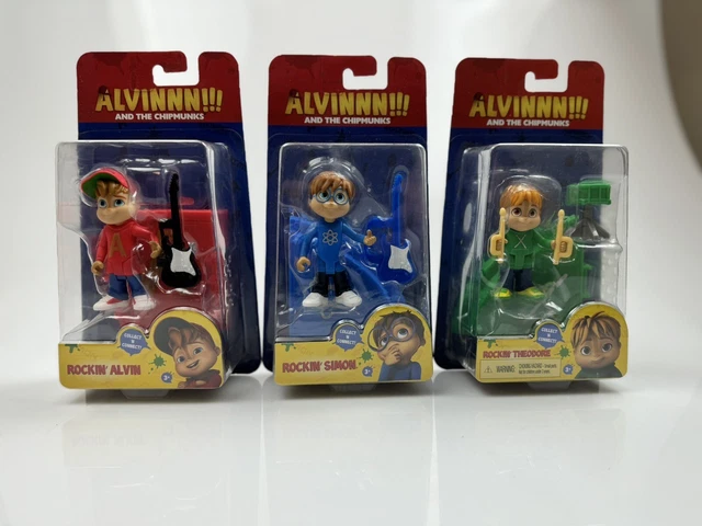 Alvin and the store chipmunks action figures