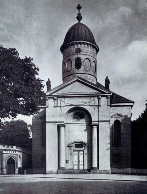 Groß Wartenberg/ Syców- Die Schloßkirche von Langhans (Schlesien) 1934