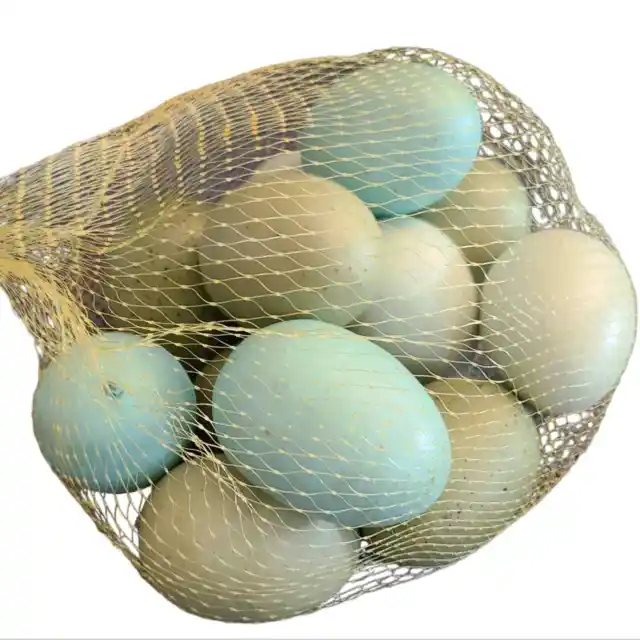 Huevos de Pascua decorativos pastel colores costeros *estéticos