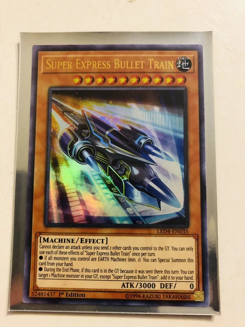 Super Express Bullet Train - MGED-EN062 - Yu-Gi-Oh! Rare 1st Edition Card (Maximum Gold: El Dorado)