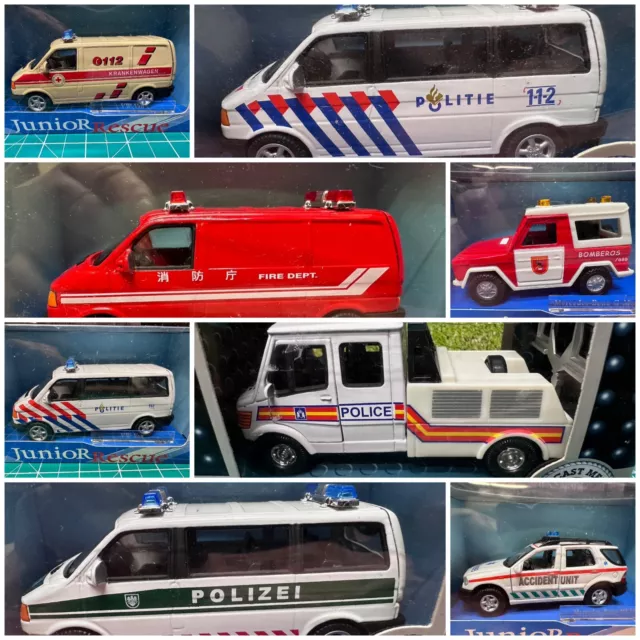 Cararama Emergency Vehicles 1:43 Scale.....Choice