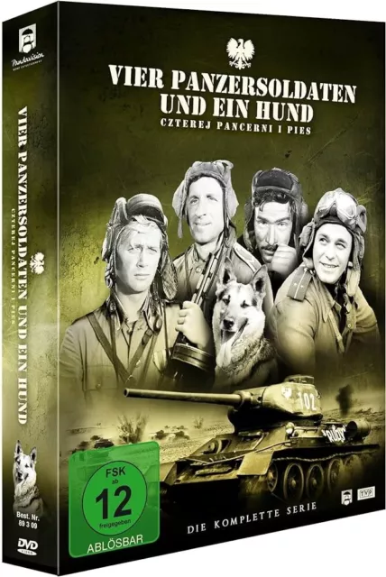 VIER PANZERSOLDATEN UND EIN HUND - Die komplette Serie auf 7 DVDs