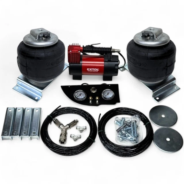 Kit Suspension Pneumatique Tecnocaravan – Fiat Ducato / Jumper / Boxer X250/X290 – 8 Pouces
