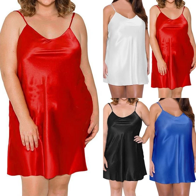Grandes robes slips satin robe hommes sous-vêtements vêtements de nuit chemisi
