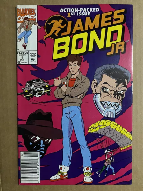 James Bond Jr #1 Newsstand Variant Marvel Comic Book