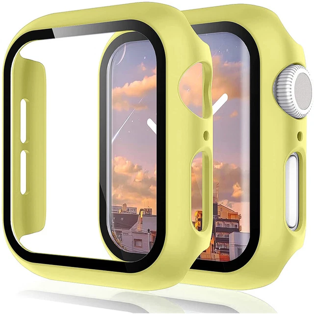 Case für Apple Watch Series 1-8 SE 38-49mm | Schutzhülle Bumper | 360-Grad Cover 5
