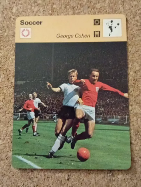 Editions Rencontre Sportscaster 1979 Soccer Football George Cohen Fulham