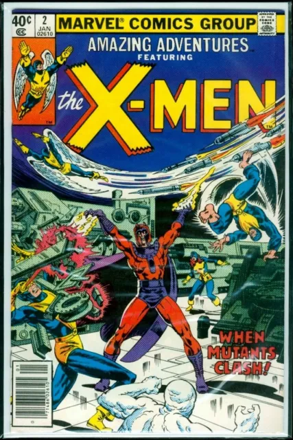 Marvel Comics AMAZING ADVENTURES #2 Reprints X-MEN #1 VFN 8.0