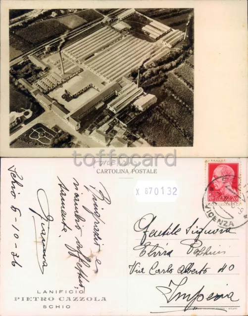 Vicenza Provincia-Schio-Lanificio Pietro Cazzola-B87-132