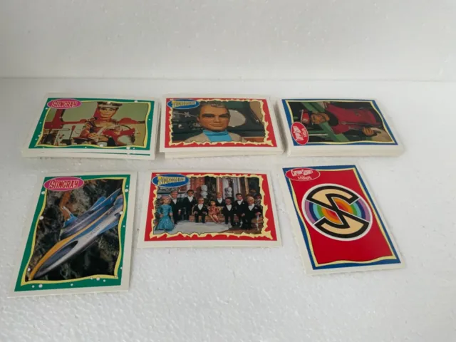 STINGRAY, THUNDERBIRDS, CAPTAIN SCARLET Complete Set 66 Cards - Topps, 1993