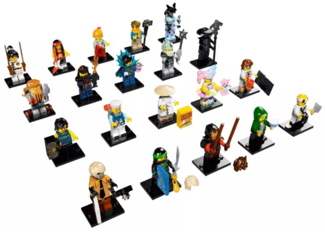 Lego New The Ninjago Movie Series Minifigures Ninjas 71019  All 20 You Pick