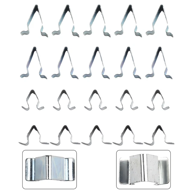 Heavy Duty Spring Trim Clips 20 Pcs Car Retainer Fasteners for Car Panel