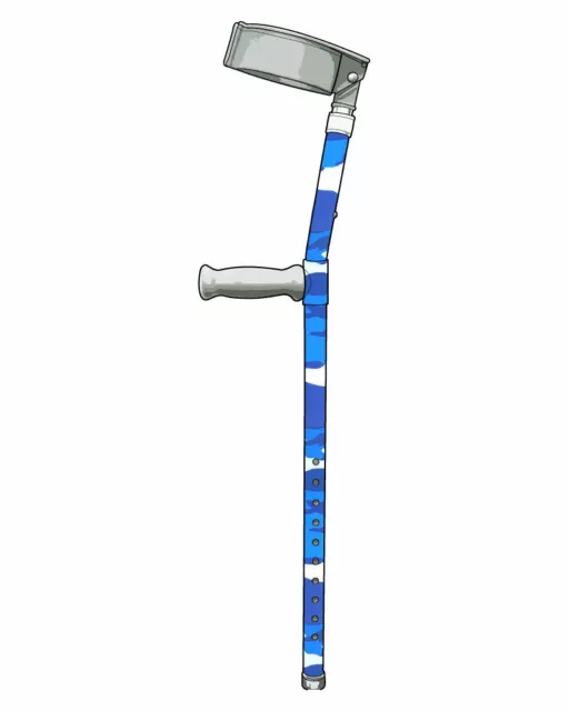 Camouflage Crutches Single or Pairs