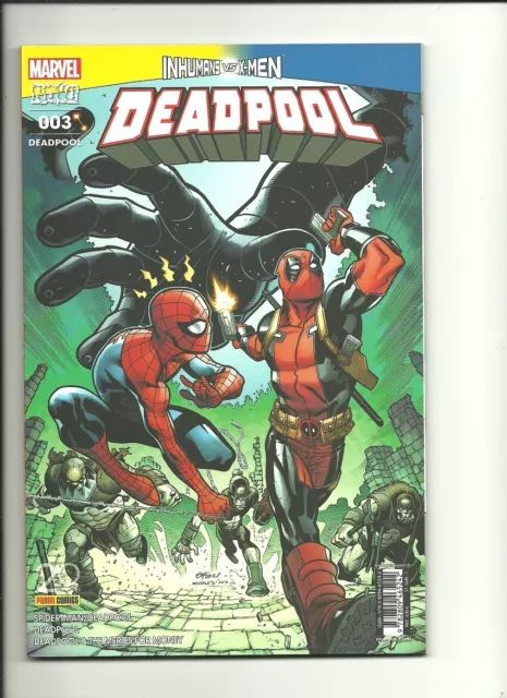 Deadpool 3 Spiderman (Port Gratuit/Bd Supplementaires) Marvel Panini Comics 2017