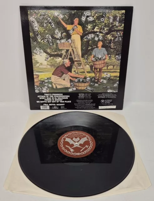 Vinyl LP JELLO BIAFRA DOA LETZTER SCHREIE DER VERMISSTEN NEIGHBORS 1989 VIRUS 78 EX 2