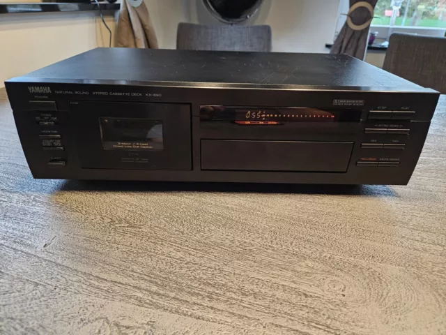 Yamaha KX-690 Tapedeck / Kassettendeck / Ungetestet aus Nachlass / KX 690